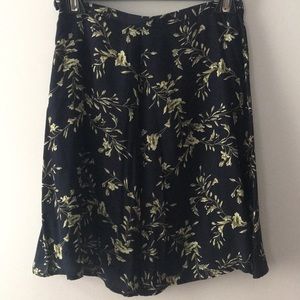 Vintage floral skirt